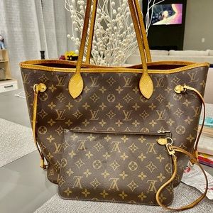 Authentic LV Neverfull MM